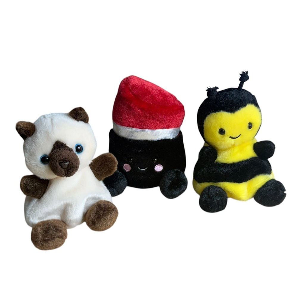 palm pals plush bundle lot of 3